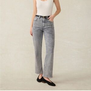 NWT Faherty Slim Straight Sunwashed Denim jeans - Washed Black